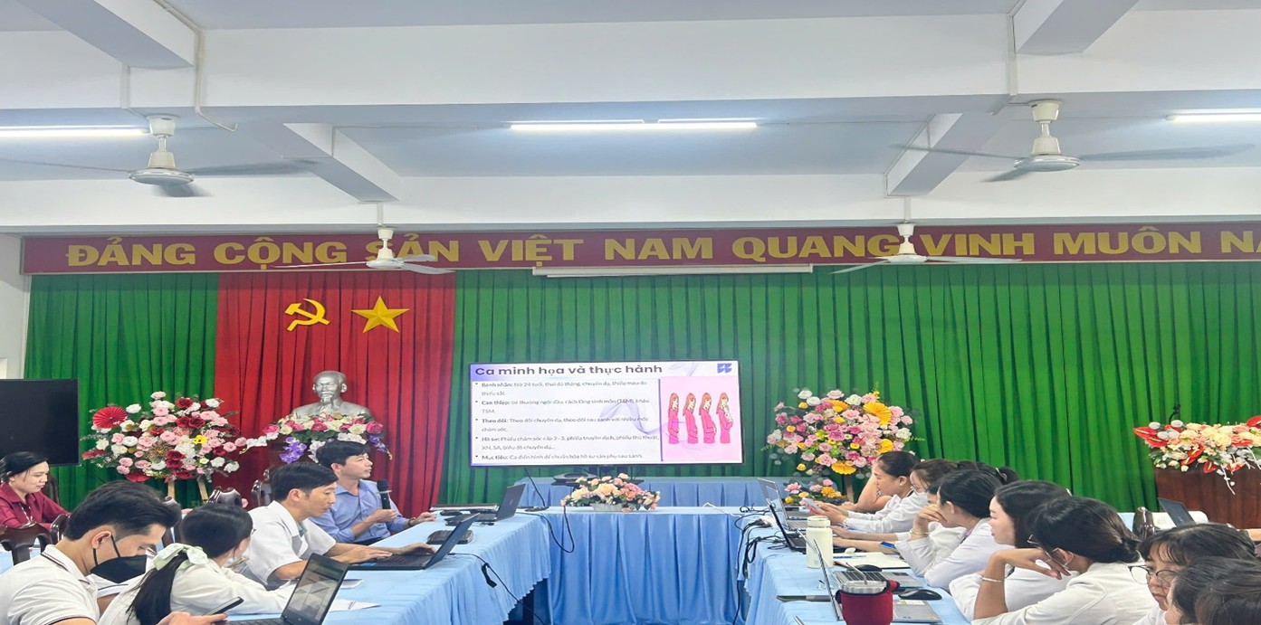 Trung tâm Y tế Tịnh Biên triển khai ứng dụng AI (chatbot) trong kiểm tra hồ sơ bệnh án điện tử